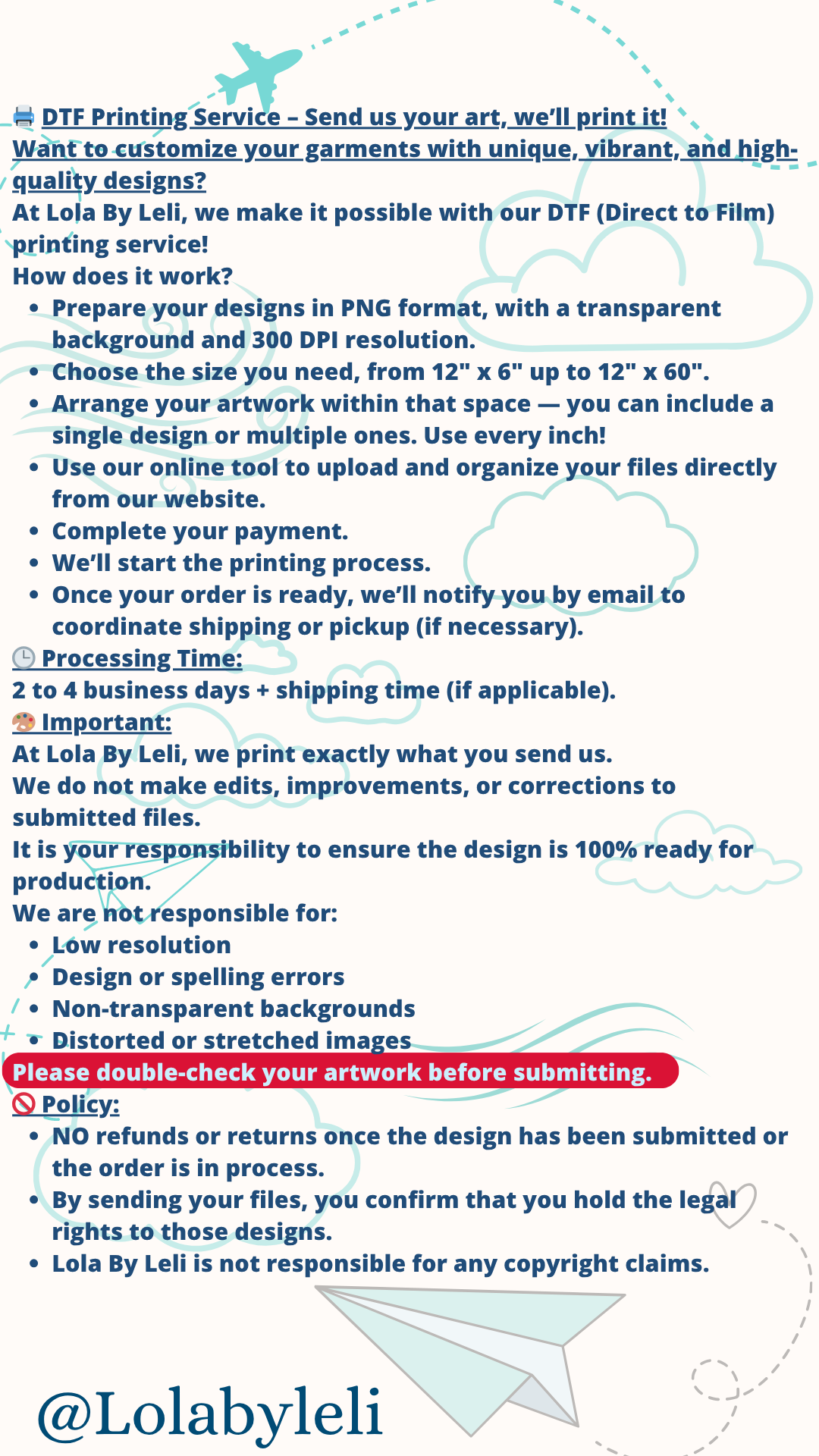 Your DTF Gang Sheet