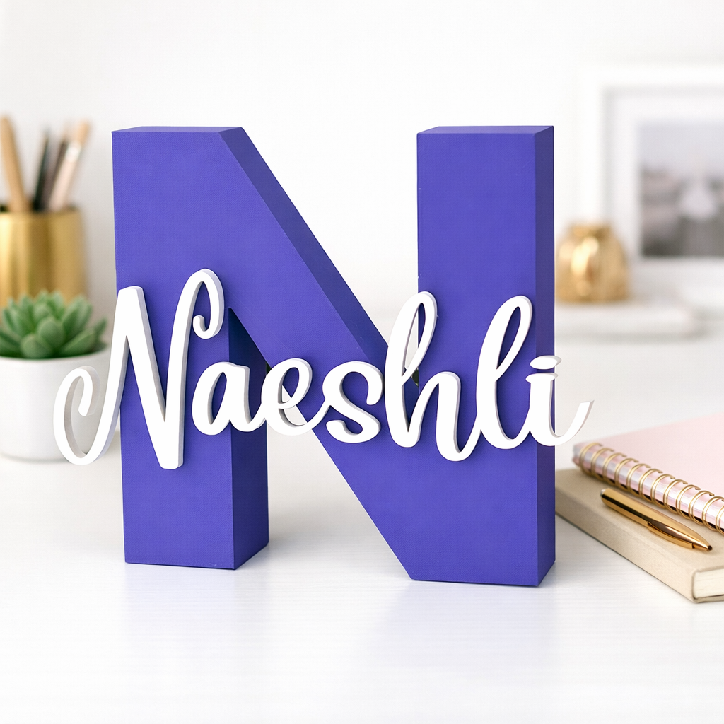 Letra & Nombre 3D / 3D Latter & Name