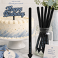 Personalized Cake Topper Sticks