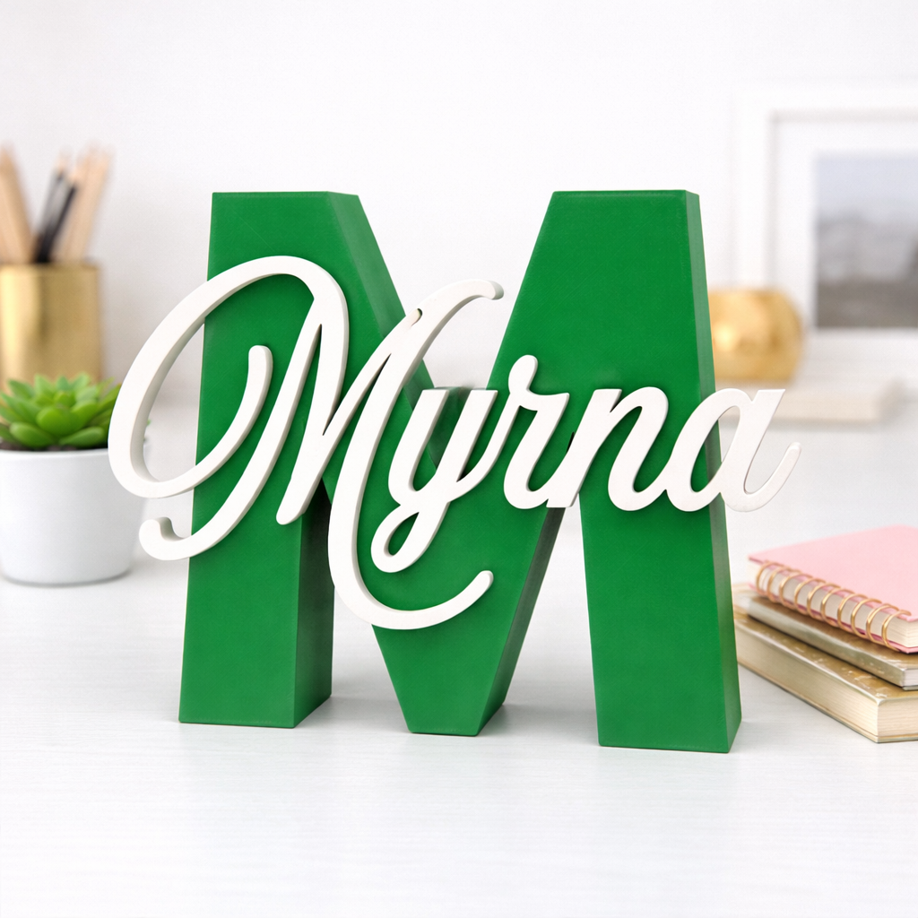 Letra & Nombre 3D / 3D Latter & Name
