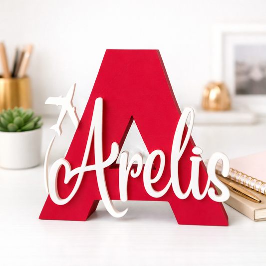 Letra & Nombre 3D / 3D Latter & Name