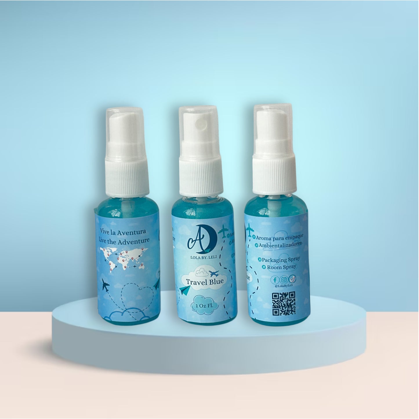 Travel Blue - Fine Mist Spray