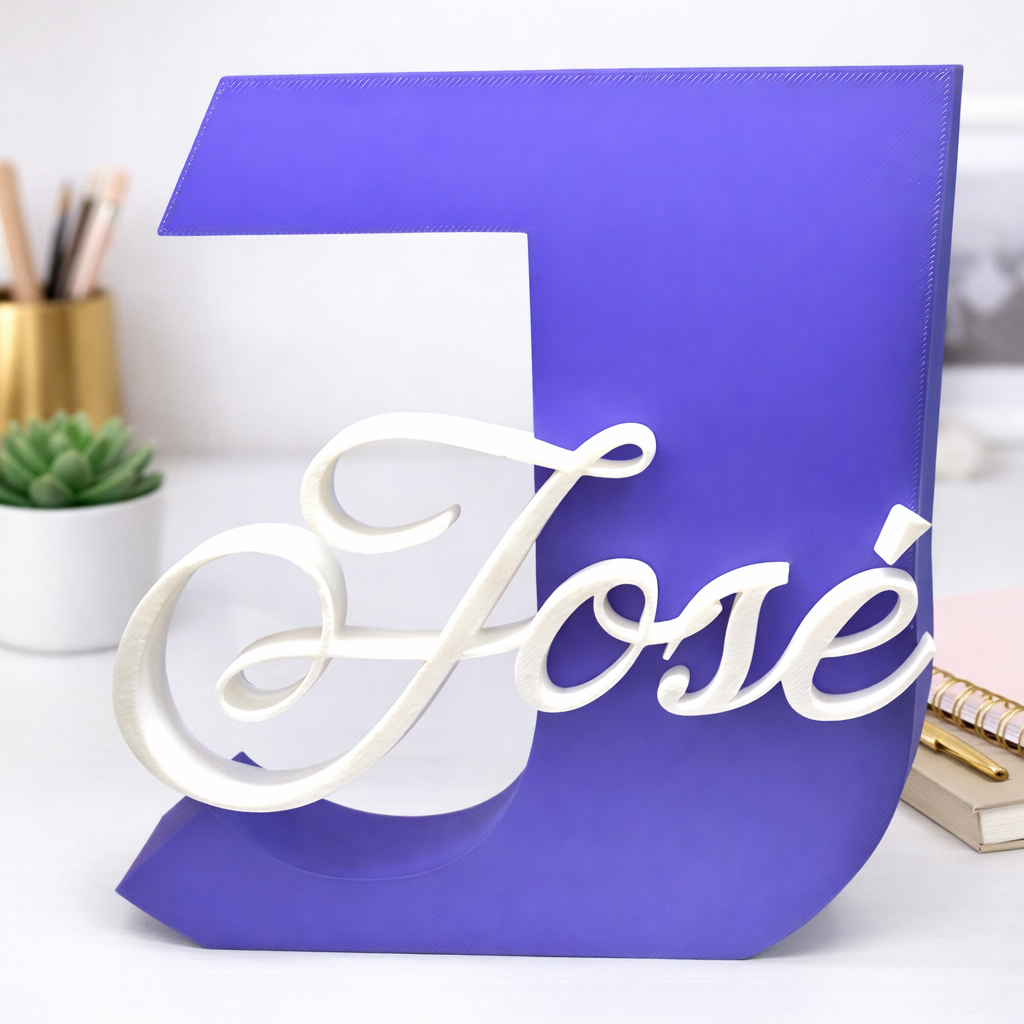Letra & Nombre 3D / 3D Latter & Name