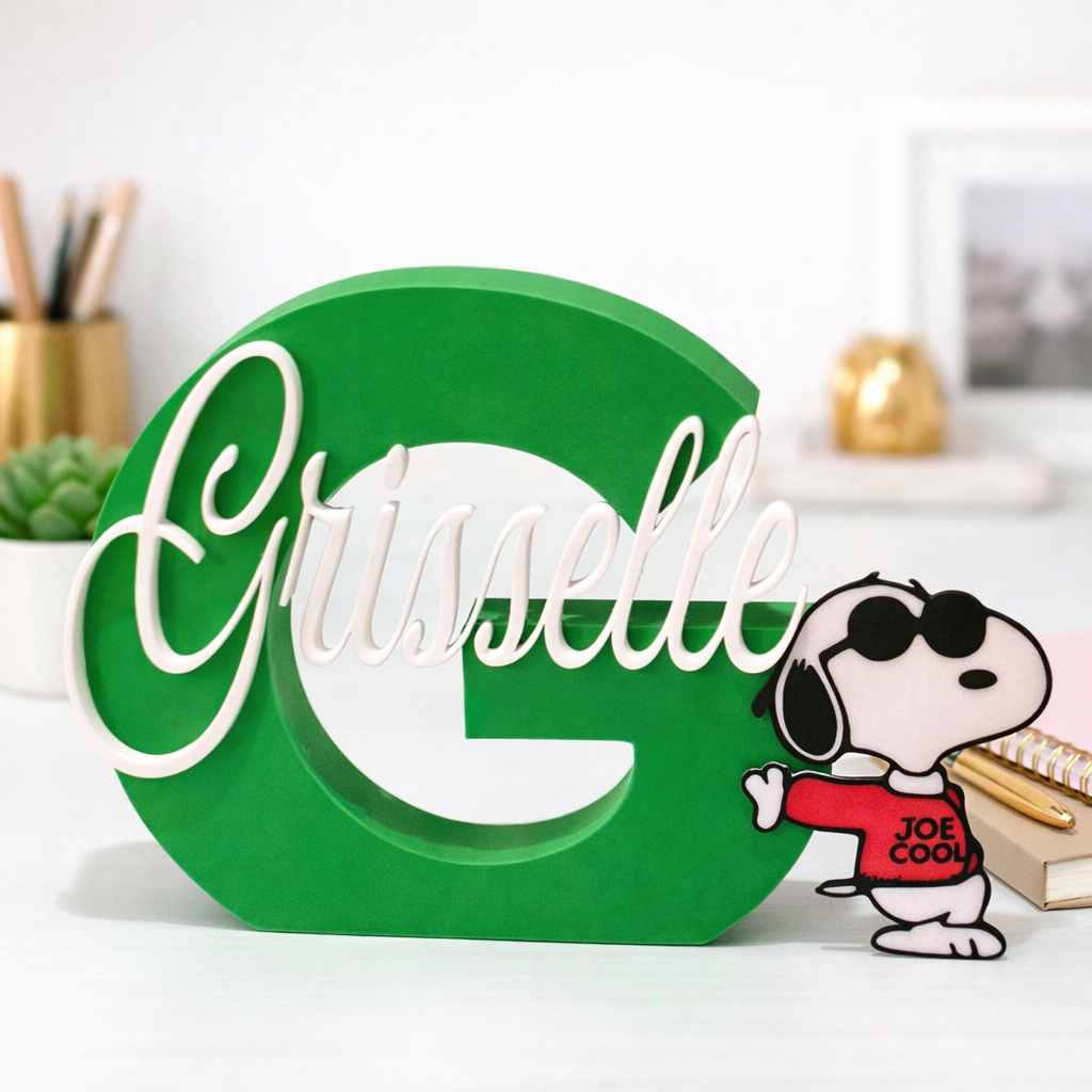 Letra & Nombre 3D / 3D Latter & Name