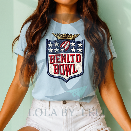 Benito Bowl Embroidery (Only Print)